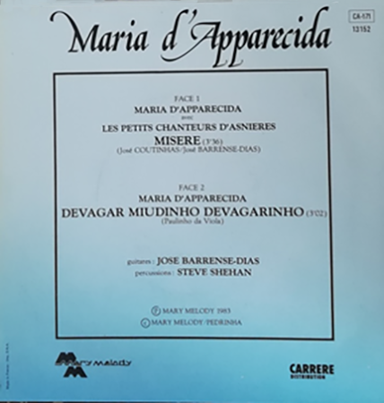 photo du disque de Chants brésiliens