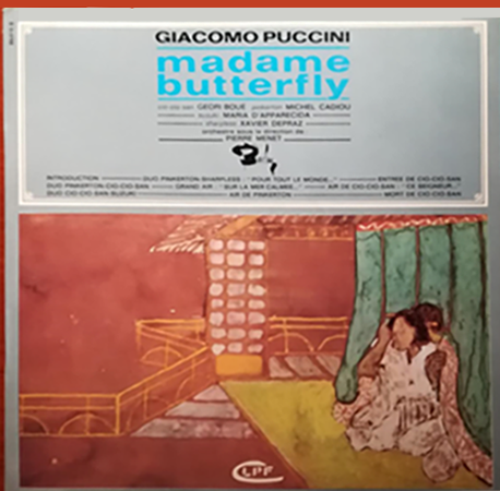 photo du disque Madame Butterfly, recto