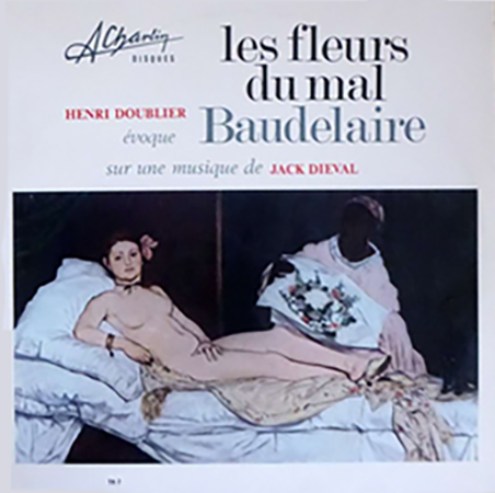 photo du disque les fleurs du mal, recto