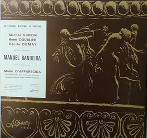 photo du disque Hommage à Manuel Bandeira, recto