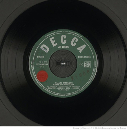 photo du disque de Chants brésiliens