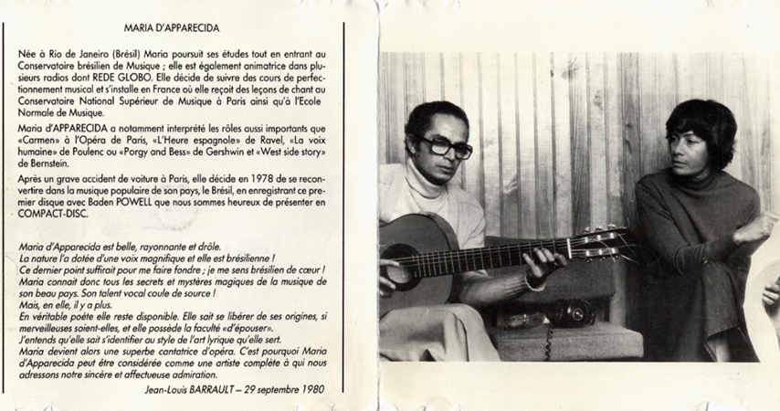 photo du disque de Chants brésiliens