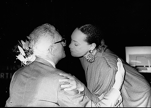Avec Jean Subrenat en 1986
