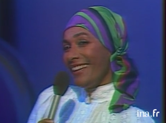 Maria d'Apparecida, Deixa, en direct, émission Aujourd’hui magazine, Antenne 2